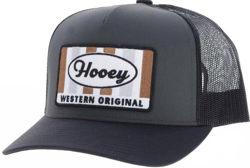 NEW HOOEY sudan 5-panel high-profile adjustable snapback cap in grey